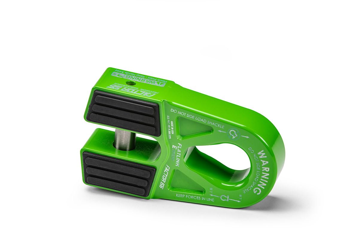 Factor 55 00080-08 Flatlink E (Expert) Replaces Conventional Winch Hook with a Stronger Shackle/D-Ring Mount Maximum Load 16,000