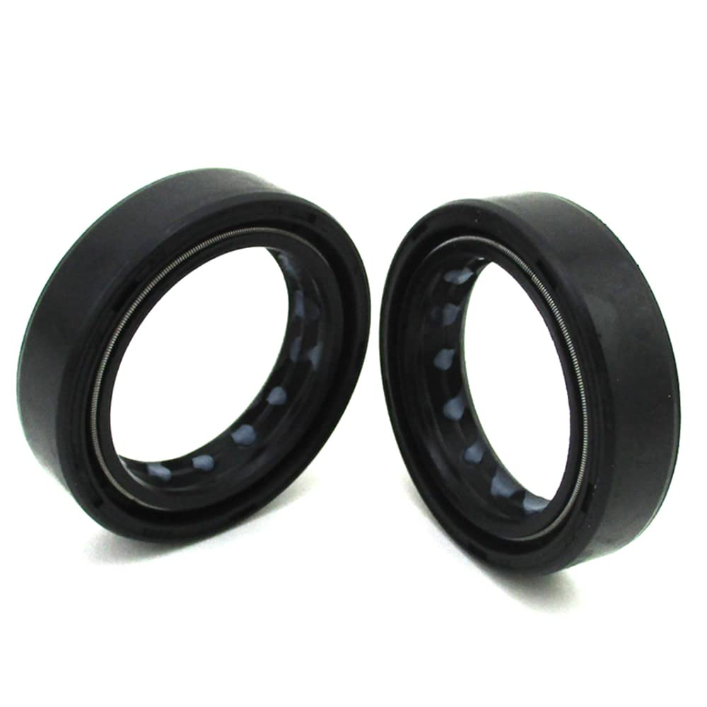 Dj-Motor Black Front Fork Seal Dust Cover Set 33X46X11Mm 33X46X14Mm For Pit Dirt Bike Atv Quad
