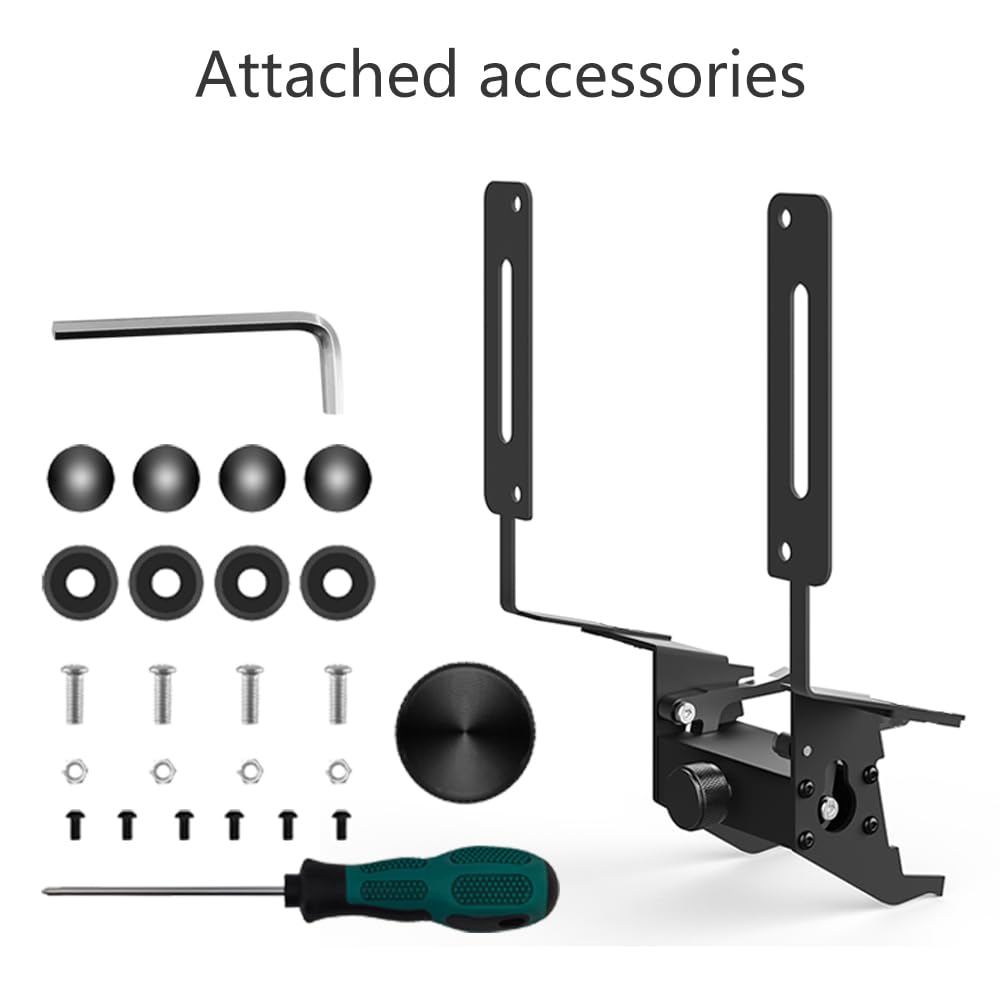 Ermorgen Lockable Front License Plate Holder Mount Frame Exclusively Compatible for 2026 New Model Y Juniper, Aluminum Alloy Acc
