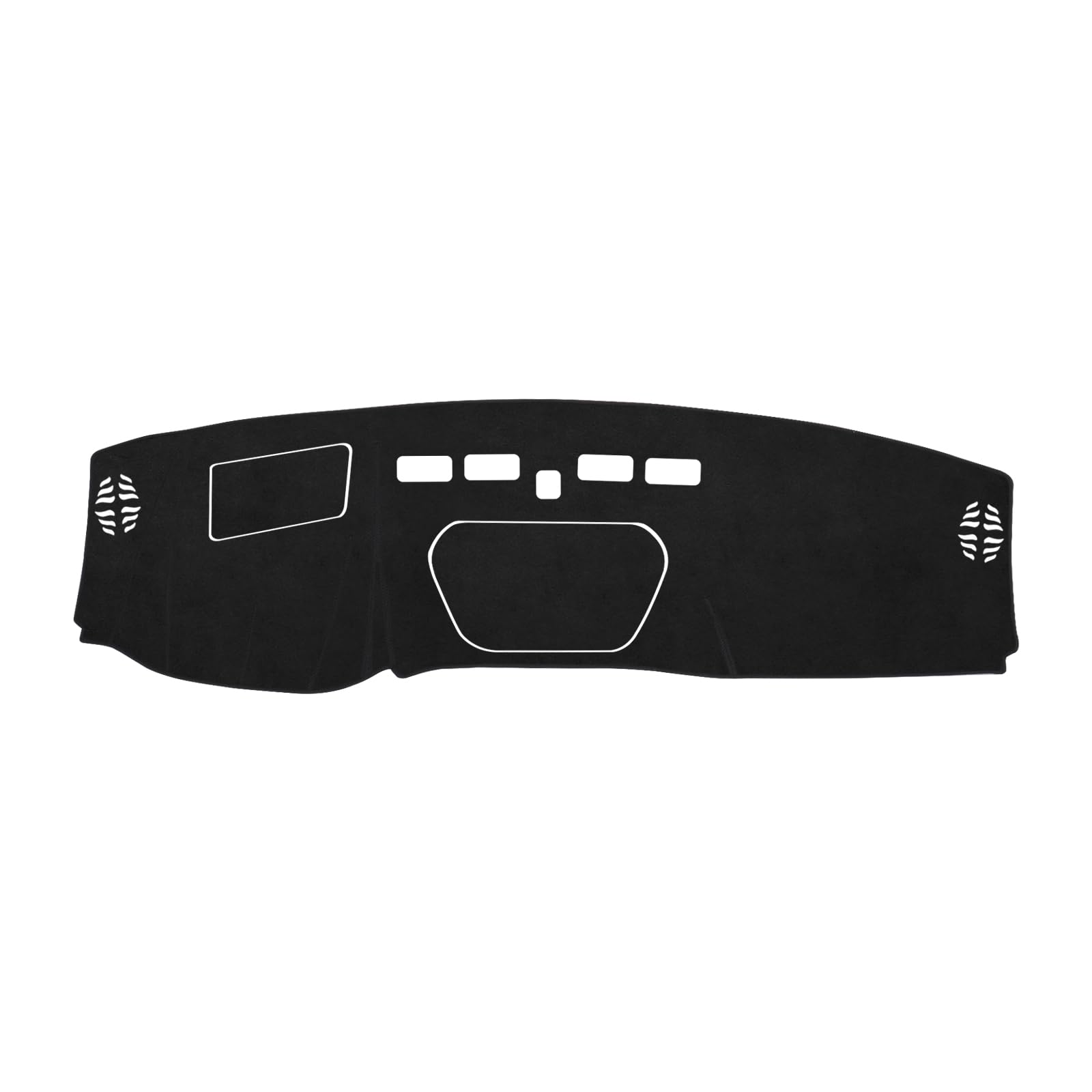 Cartist Dash Cover Fits for 2019-2023 Chevy Silverado 1500 2500HD 3500HD/GMC Sierra 1500 2500HD 3500HD (Only Fit Dashboard Has a