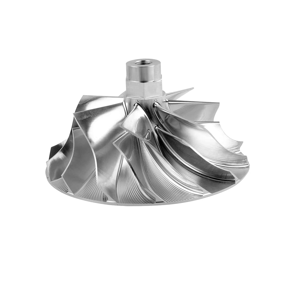 Billet Wick-Ed Wheel 2# Gt37 Ww0360 Compatible With 2003-2004 Fo-Rd F250 F350 Super Duty 6.0L Power-Stroke Diesel - Wick-Ed Whee