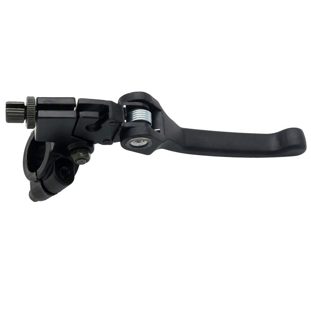 CNCMOTOK Black Folding Aluminum Clutch Brake Lever for 22mm 7/8 inch Handlebar 110cc 125cc 140cc TTR 125cc SSR Xmotos Apollo 125