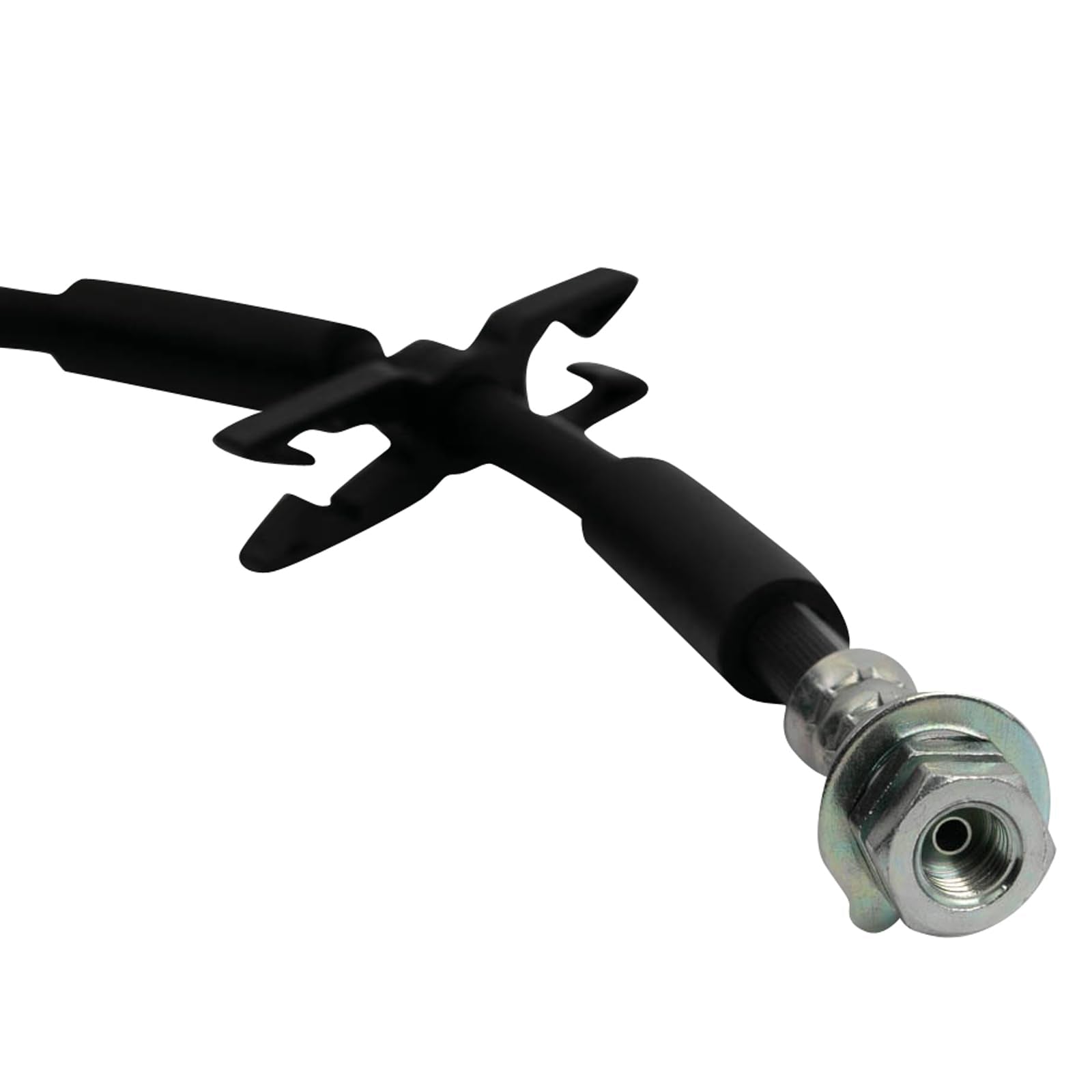 Trq Front Brake Hose Set Compatible With 2004-2005 Ford F-150