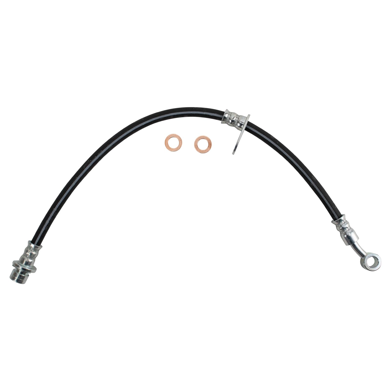 Trq Front Brake Hose Set Compatible With 2005-2010 Honda Odyssey