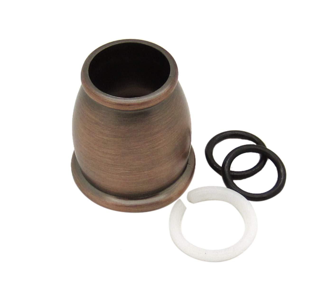 Dura Faucet DF-RK500-ORB RV Faucet Bell Style Spout Nut and Rings Replacement Kit for Kitchen Faucets (Oil Rubbed Bronze)