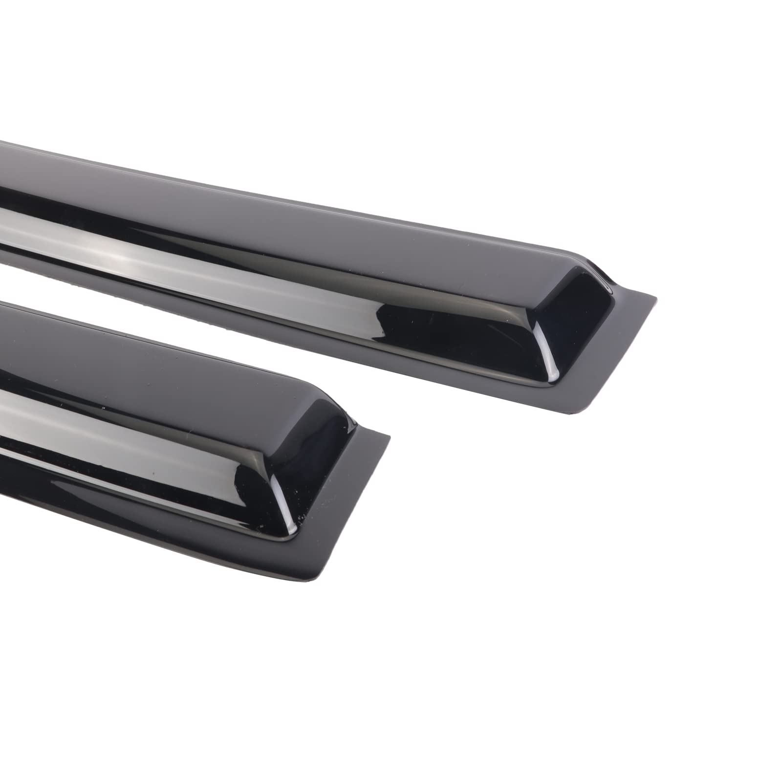 Sontian Window Visors Deflectors Tape-On For Trucks 2009-2014 Dod-Ge Ram 1500/2500/3500, Rain Guards, Window Visors For Cars, Ve