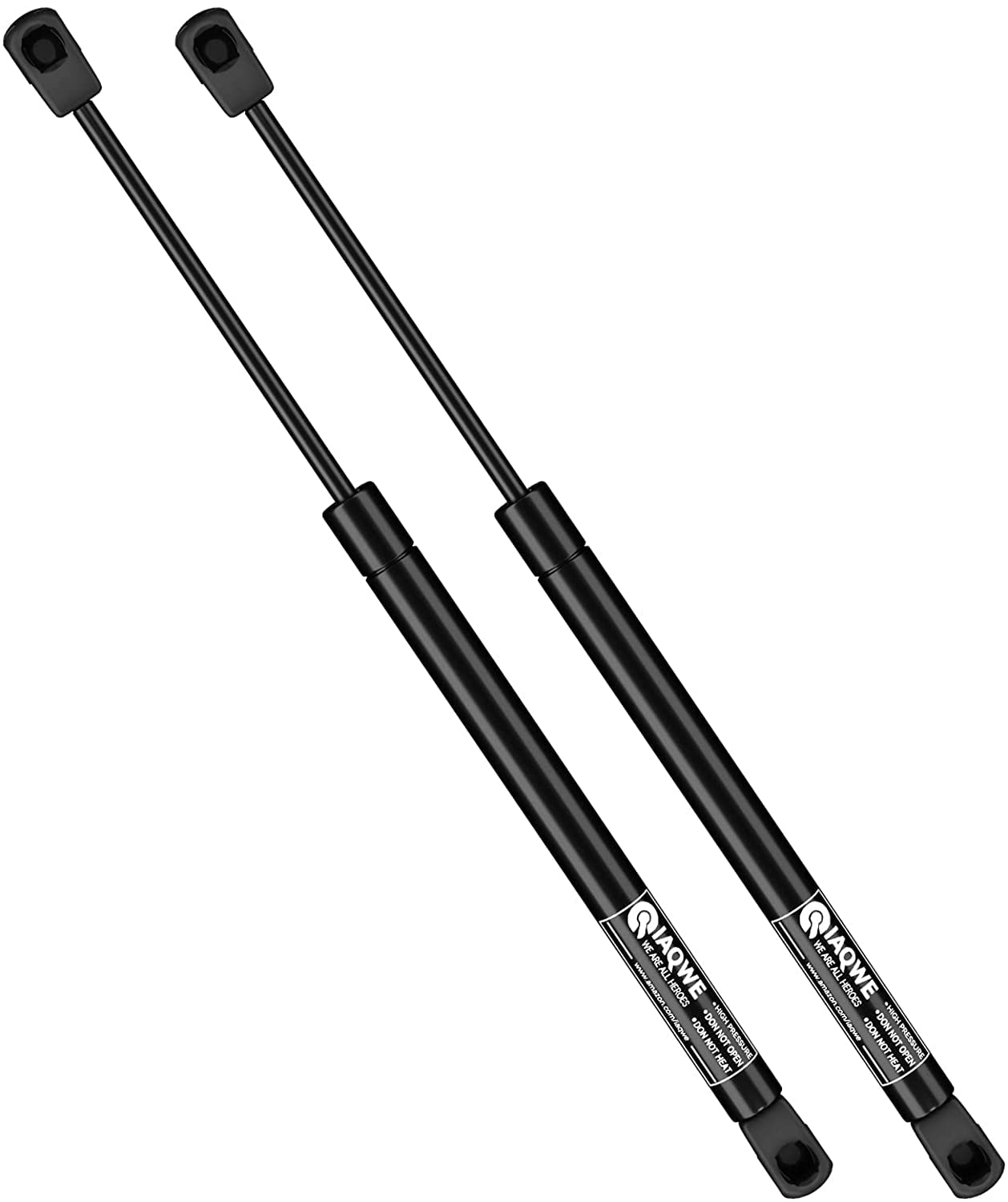 C16-12104 12 Inch 50Lbs/222N Gas Spring Struts Lift Supports For Camper Shell Are Atc Snugtop Leer Truck Canopy Side Topper Rear Window Truck Cap Door Toolbox Lid 12' 2Pcs By Iaqwe