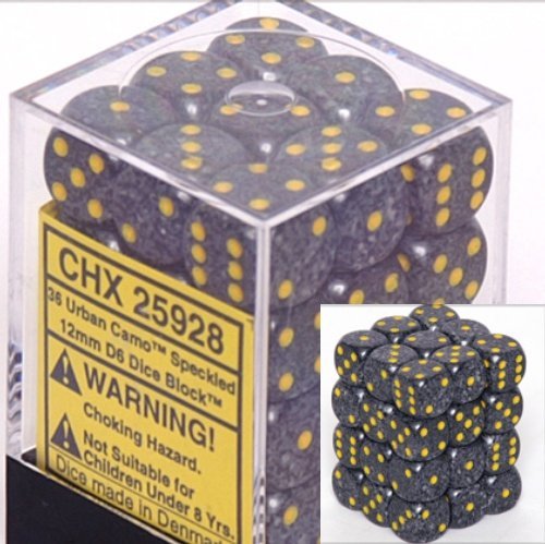 Urban Camo Dice 12Mm D6 Dice