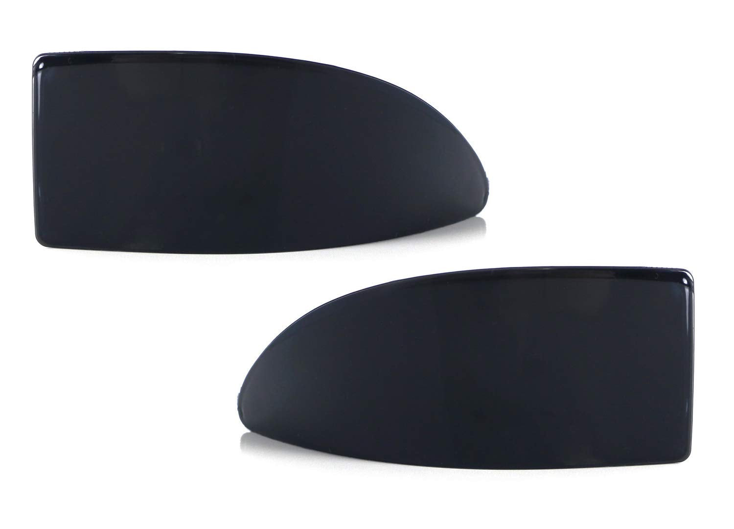 Ijdmtoy Smoked Lens Rear Bumper Reflector Lenses Compatible With 2006-2013 Lexus Is Is250 Is350, Oe-Spec Lh Rh Assembly