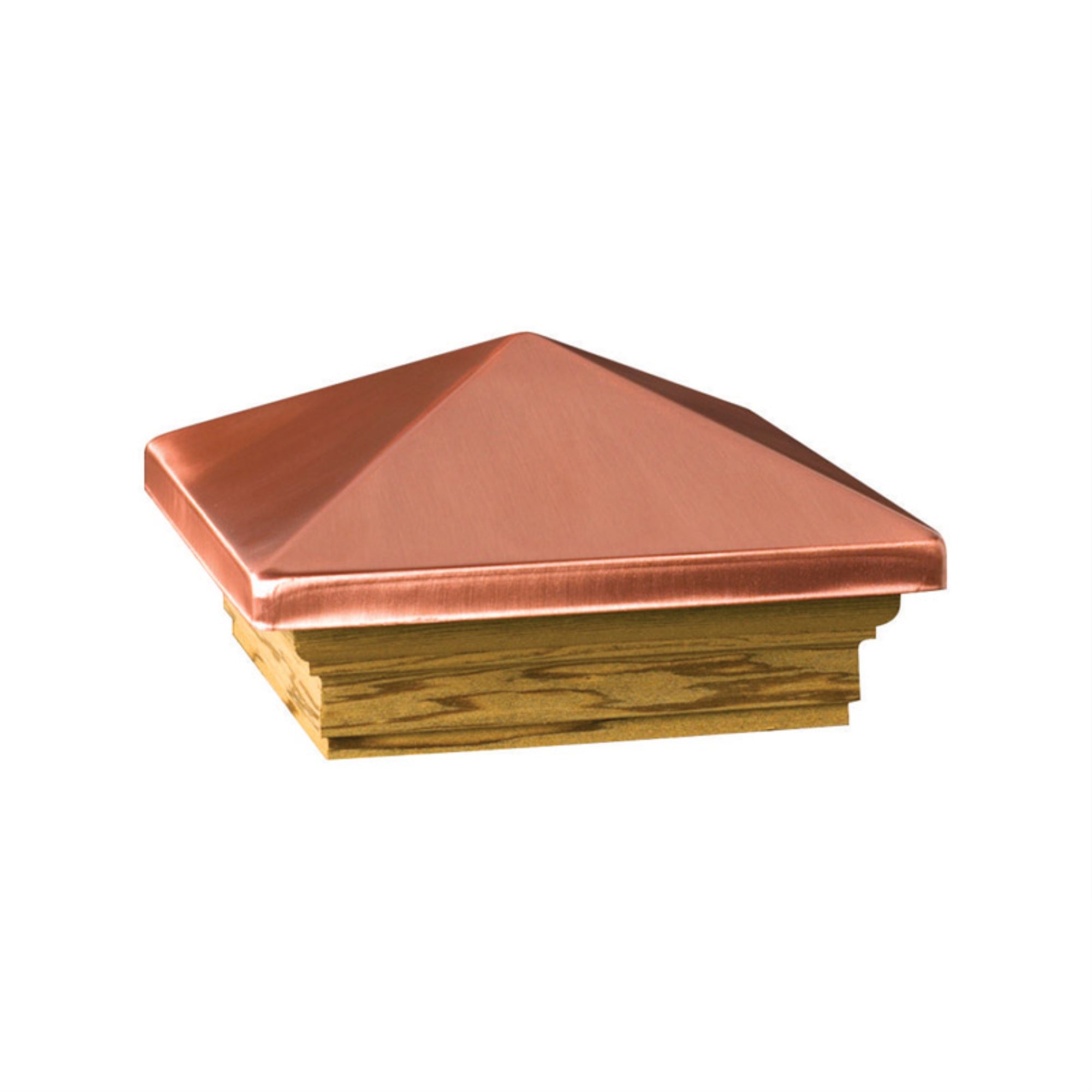 Post Caps Copper 4''''X4'''' (Pack Of 6)