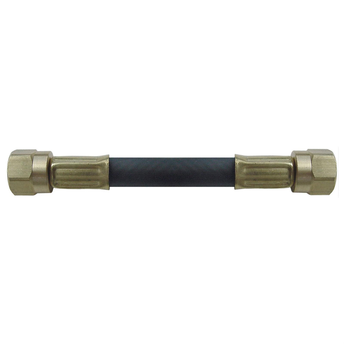 JR Products 07-31475 3/8'' LP OEM Supply Hose - 60'', 1/2'' Female SAE Ends x 3/8'' MPT