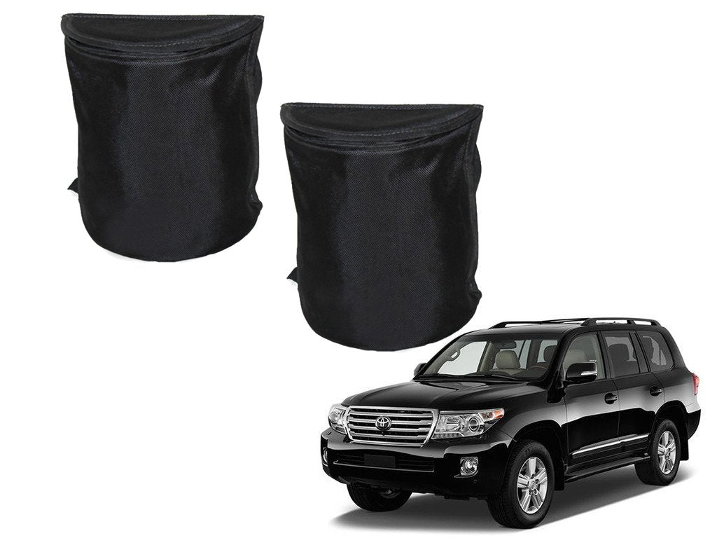 Kozdiko Semi Cylindrical Car Dustbin Set of 2 Pcs for Toyota Land Cruiser