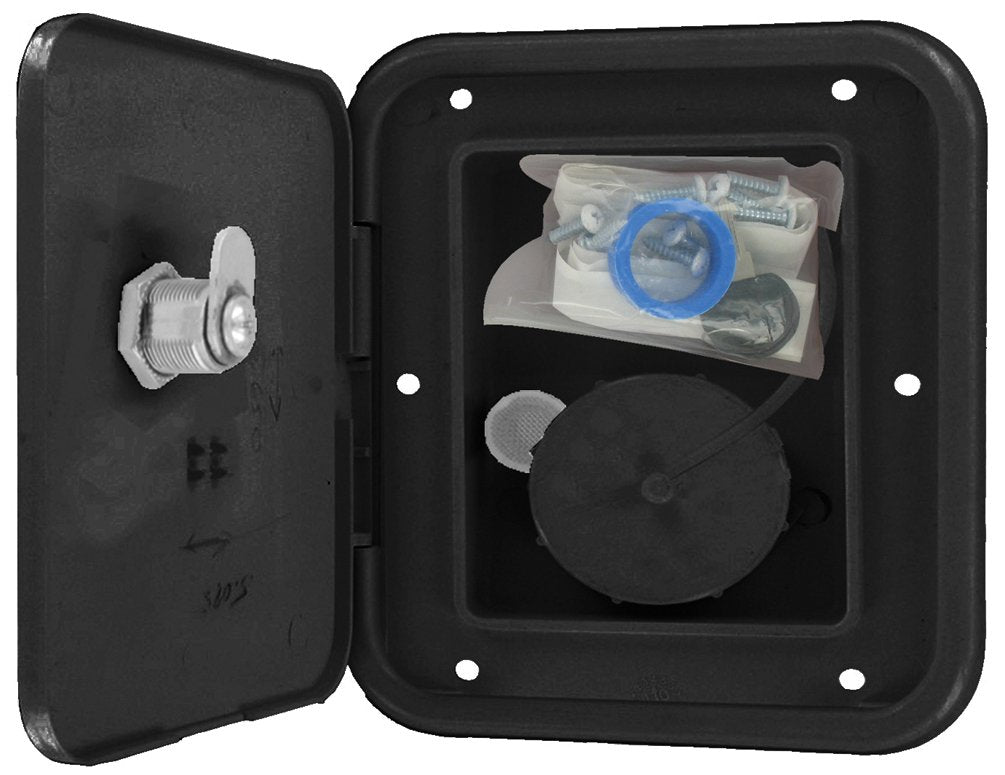 Valterra A01-2002Bkvp Black Universal Gravity Hatch
