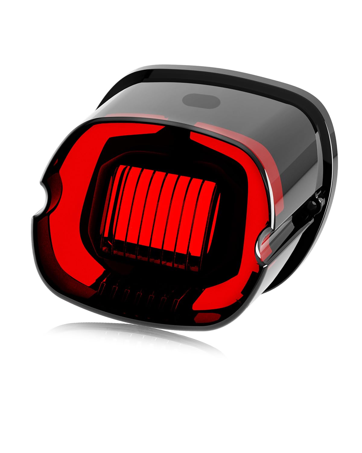 Nthreeauto Smoked Led Strobe Brake Tail Light Rear Taillight Compatible With Harley Dyna Road King Electra Glide Sportster Heritage Softail Fatboy Touring