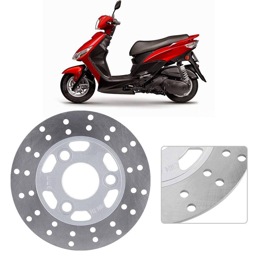 Brake Rotor Disc,Motorcycle 3 BOLT PATTERN 155MM Disc Brake Rotor Fits for GY6 Scooter Moped Z50 Z50A Z50J DR11 popular