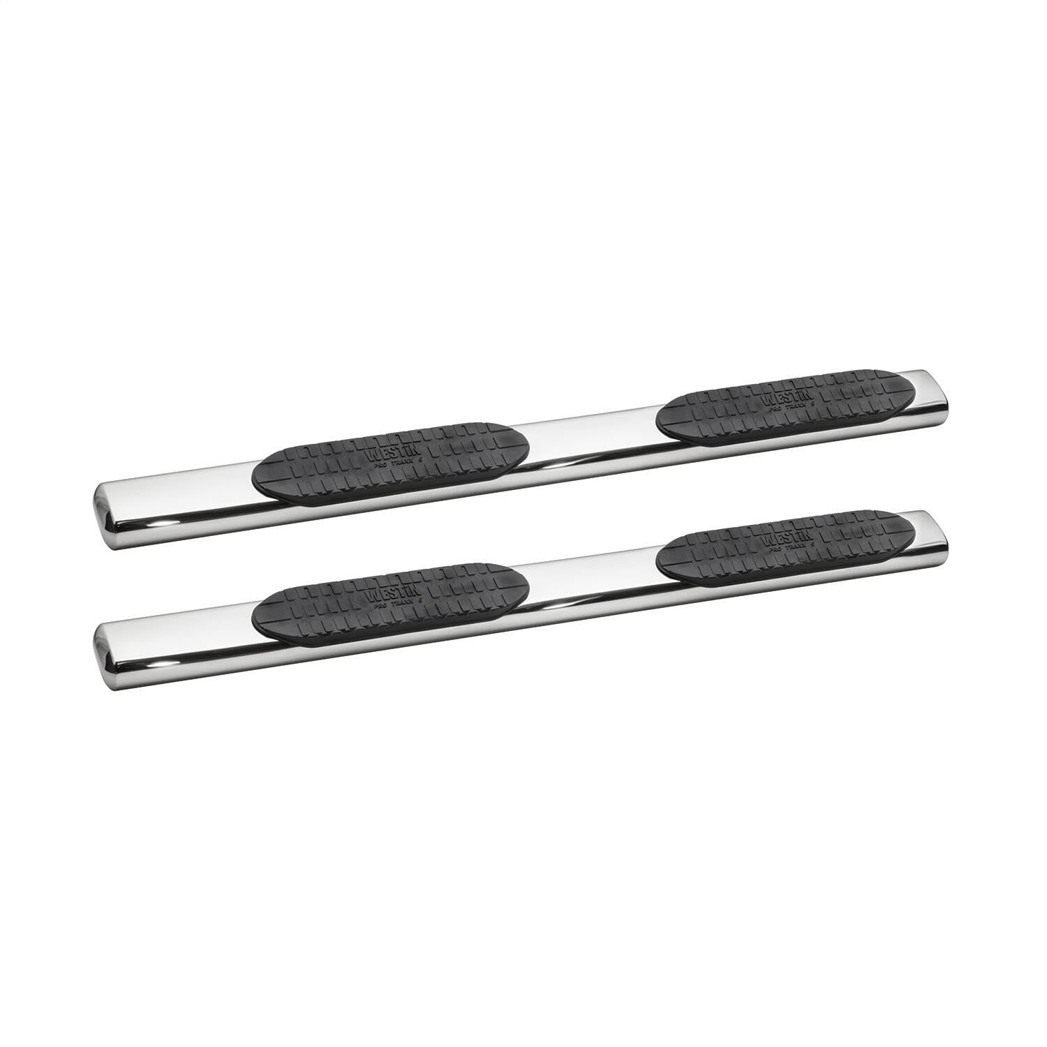 Westin 21-63560 Pro Traxx 6 Oval Nerf Step Bars Fits 2009-2023 Ram 1500 Classic 2500 3500 Crew Cab Polished Pair