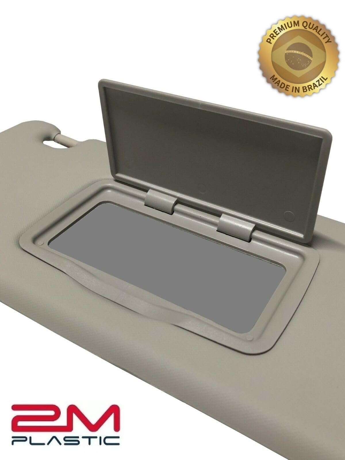 2M PLASTIC Gray Left Sun Visor Replacement for Chevy Sonic 2012-2020, Spark 2011-2022 - Durable Plastic, Perfect Fit