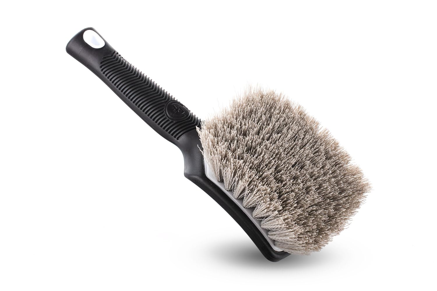 Detail Factory - Progrip Xl Tire Brush - Ergonomic Progrip Handle - Stiff Synthetic Bristles To Cut Through Grime - Black Ice