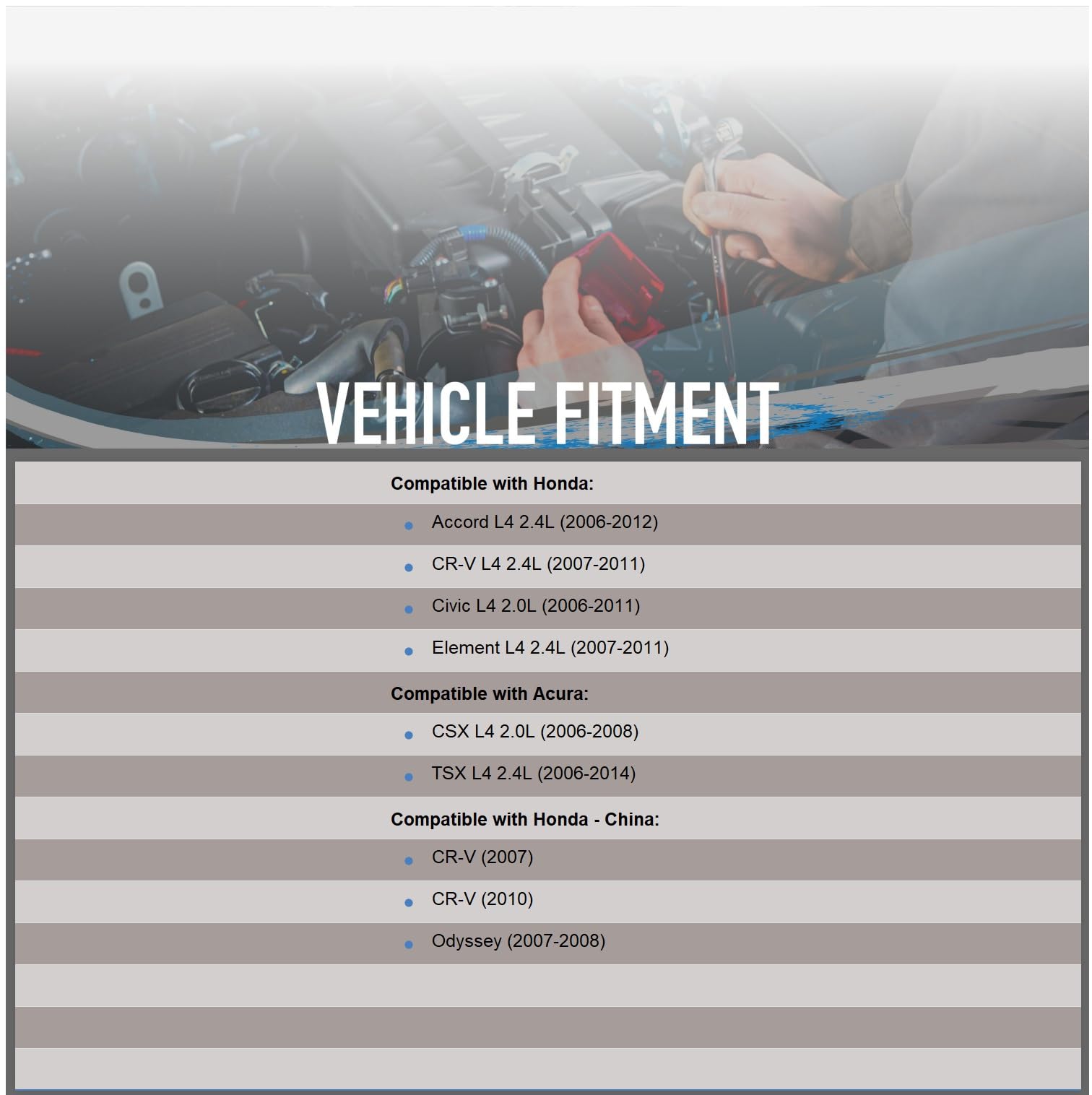 Oeg Parts New Starter Compatible With Honda Accord 2.4L 2006-12, Element Cr-V 2.4L 07-11, Civic 2.0L 06-11, Compatible With Acur