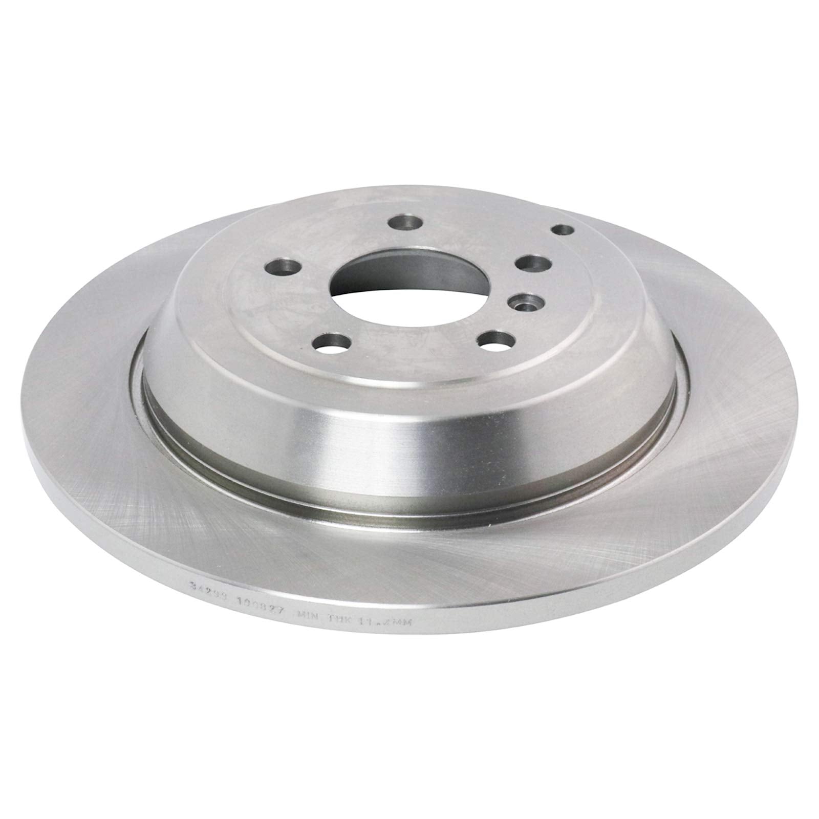 Trq Rear Brake Pad & Rotor Kit Brake Pads Brake Rotor Semi-Metallic Compatible With 2007-2009 Mercedes-Benz Ml320 2006-2011 Ml35