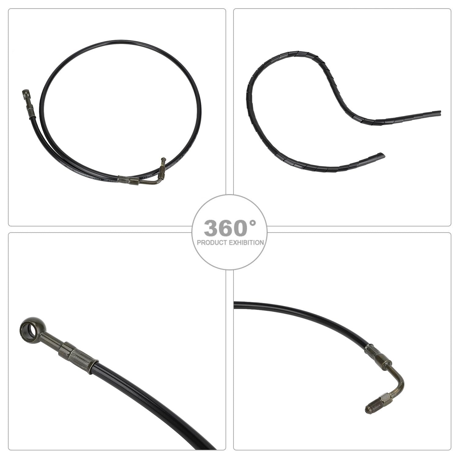 Iuvwisn Motorcycle Hydraulic Foot Brake Pedal Lever Kit Cnc For Surron Sur Ron Light Bee X/S/Lbx Segway X260 X160 Electric Dirt Bike Ebike