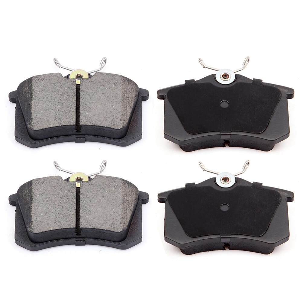 Automuto 4Pcs Rear Ceramic Disc Brake Pads Set D1017 For Audi A3 A4 A6 A8 Quattro Allroad S4 S6 S8 Tt For Peugeot 405 For Volksw