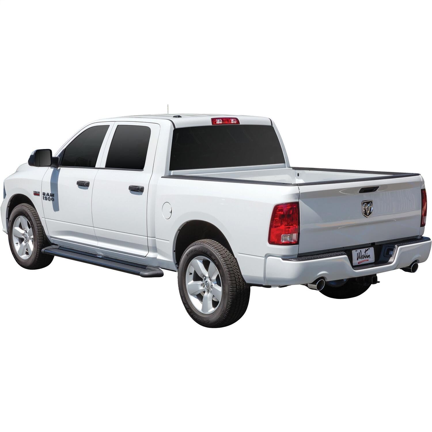 Westin 27-6155 Sure-Grip Running Boards Aluminum Black Pair 85 In.