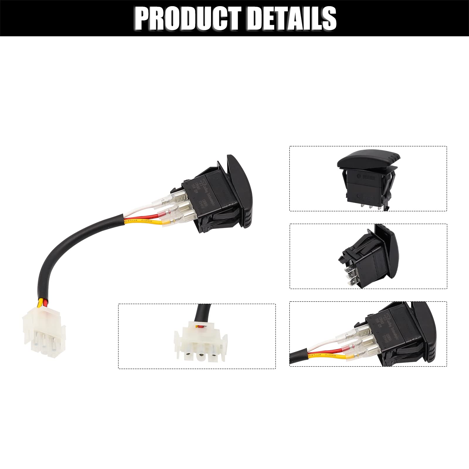 Cartclan Forward Reverse Switch, Suitable For 1996-2004 Yamaha G19, G22, Golf Carts#Jr1-H2917-10 Jr1-H2917-20