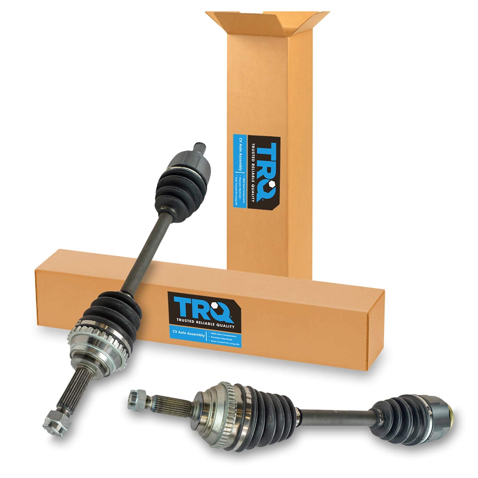 Trq Front Cv Axle Shaft Assembly Set Compatible With 1999-2005 Hyundai Sonata 2001-2006 Kia Optima