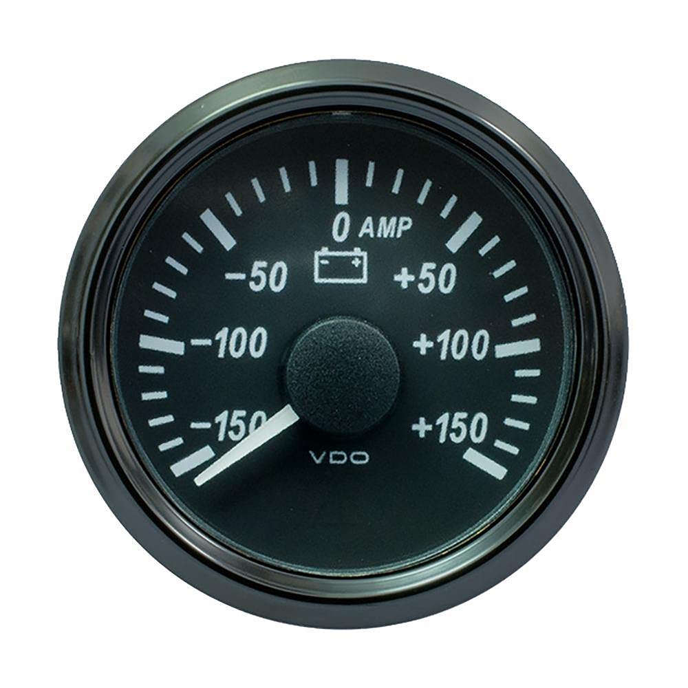 Vdo Singleviu 52Mm (2-1/16'') Ammeter - 150 Amp