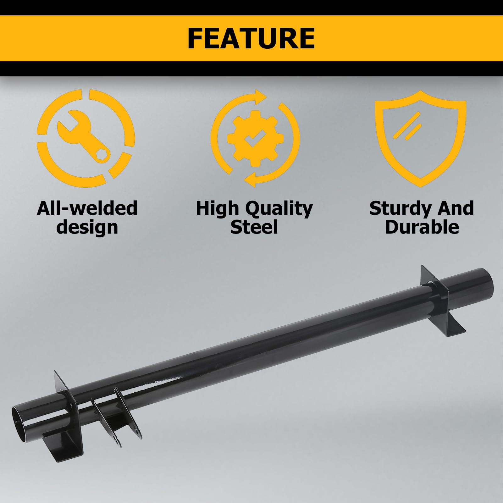 KUAFU Rear Upper Shock Mount Crossmember Compatible with 1999-2006 Chevy Silverado & GMC Sierra 1500 2500