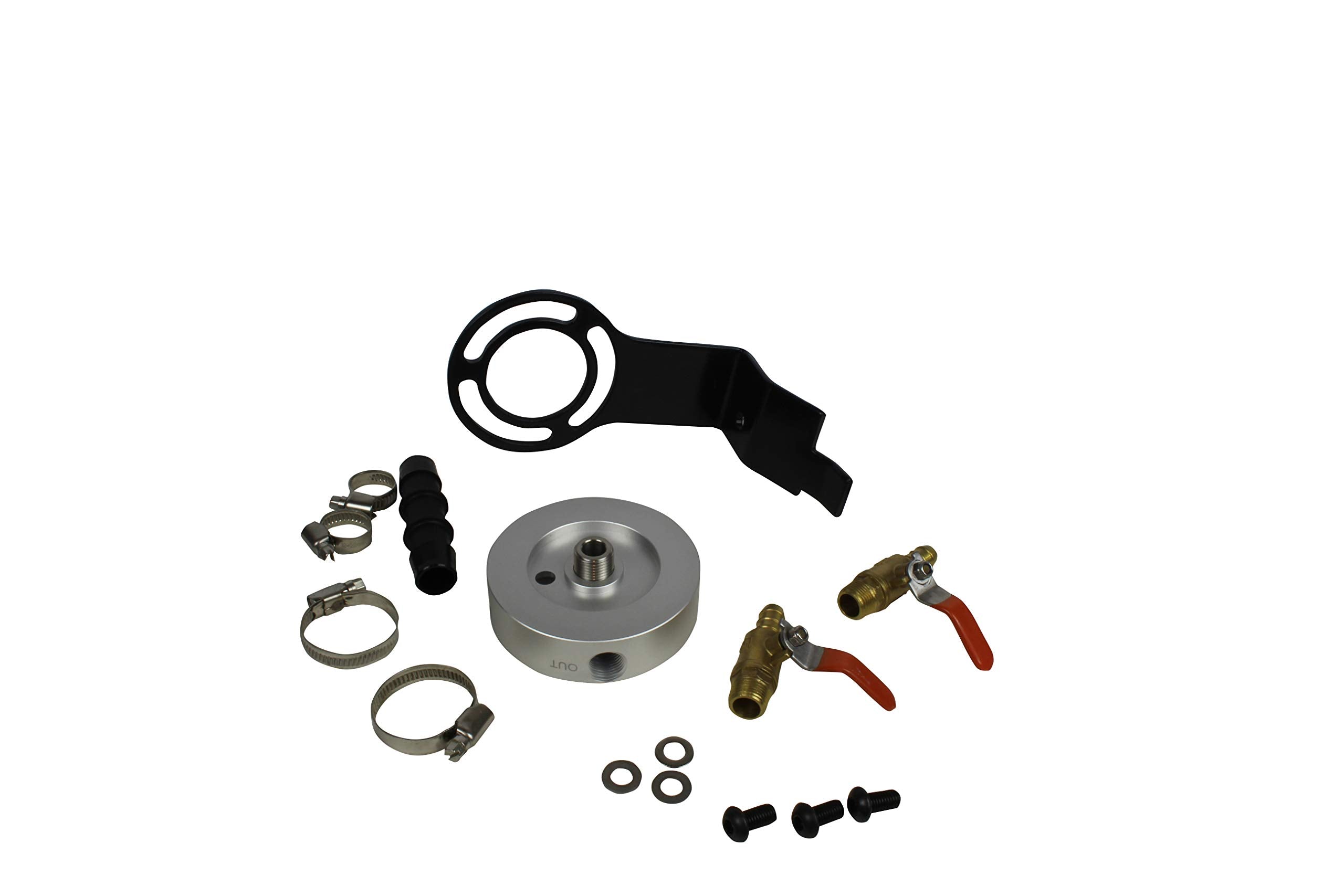 Diesel Coolant Filtration System Filter Kit Compatible With 2003-2007 Ford Powerstroke 6.0L - Prevent Leaks Heavy Duty Improved