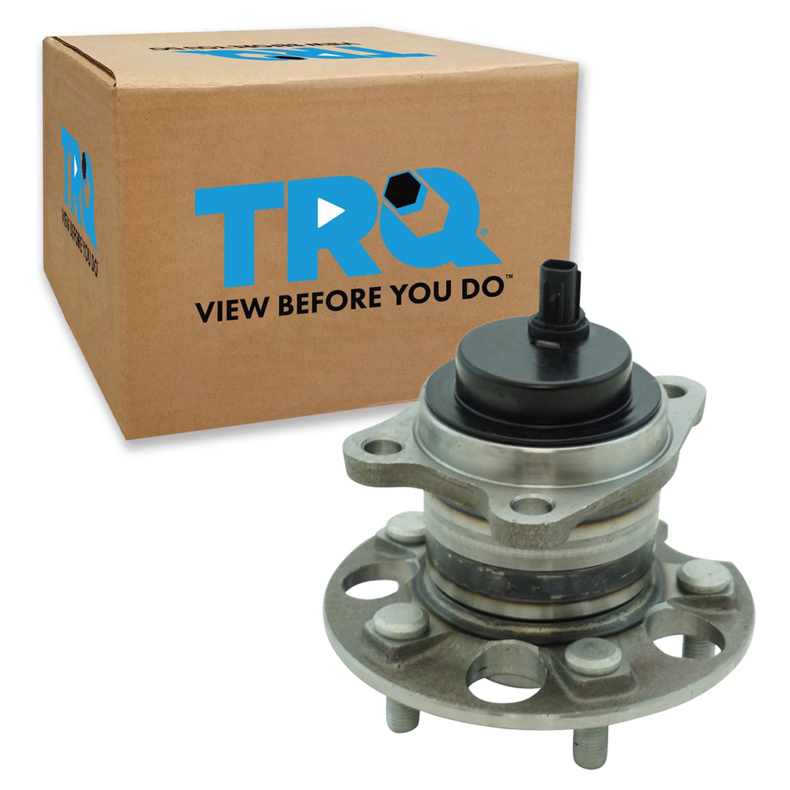 Trq Rear Right Wheel Hub Bearing Assembly Passenger Side Compatible With 2008-2013 Toyota Highlander