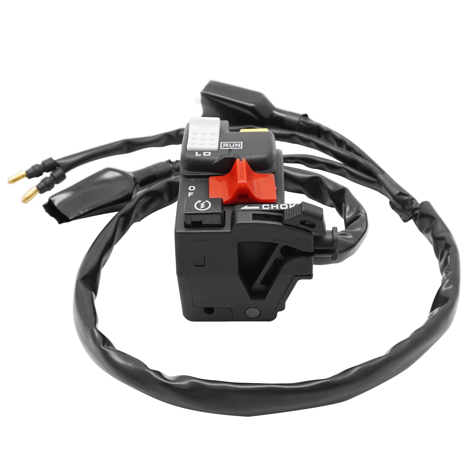 M Mati Control Switch Start Kill Stop Headlight Button For Honda Trx250 1985 1986 1987 35200-Ha8-681 35200-Ha8-004