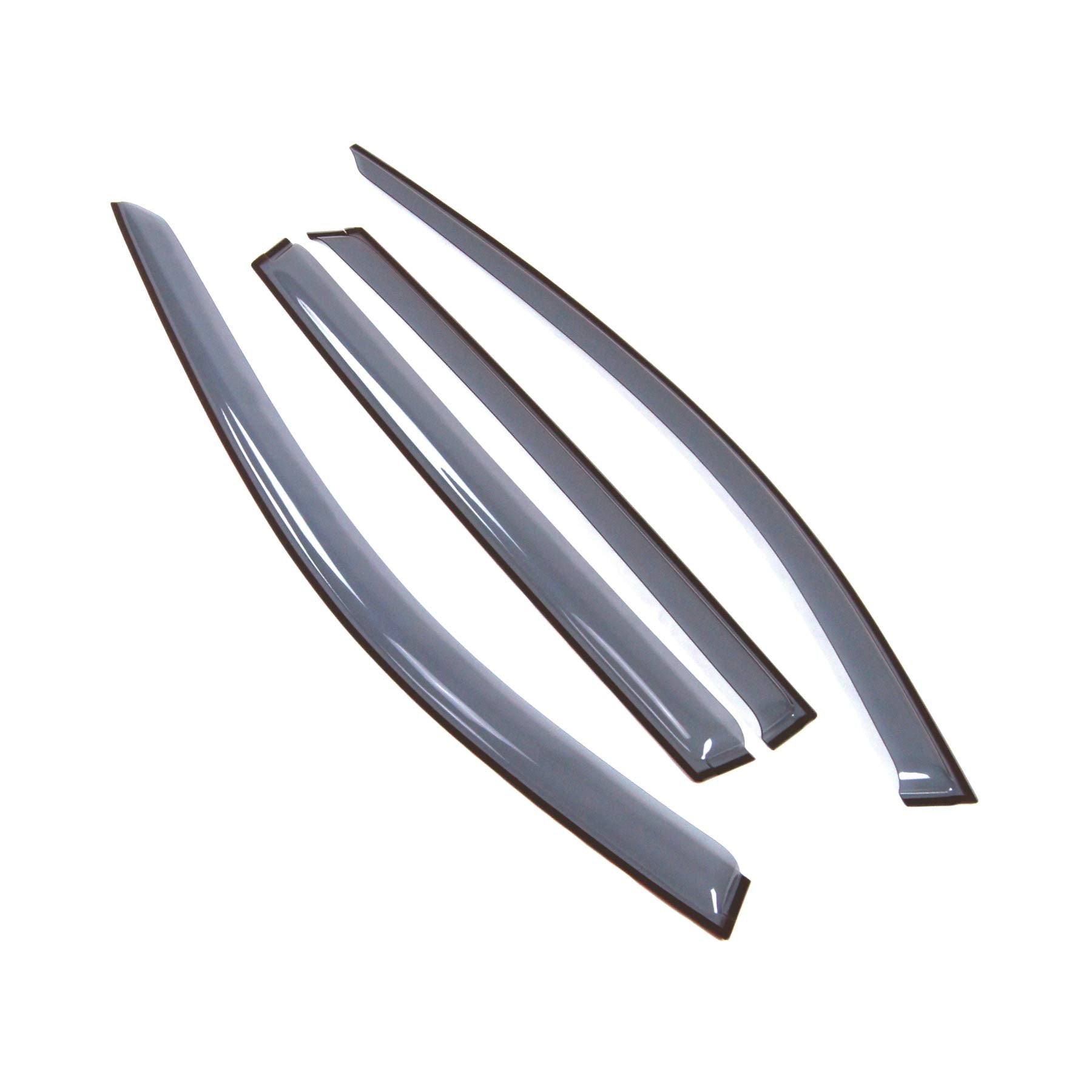 Car Window Rain Guard | Outside Mount Visors Auto Side Window Deflectors | Windows Visor Rain Shields Compatible With 2014-2016