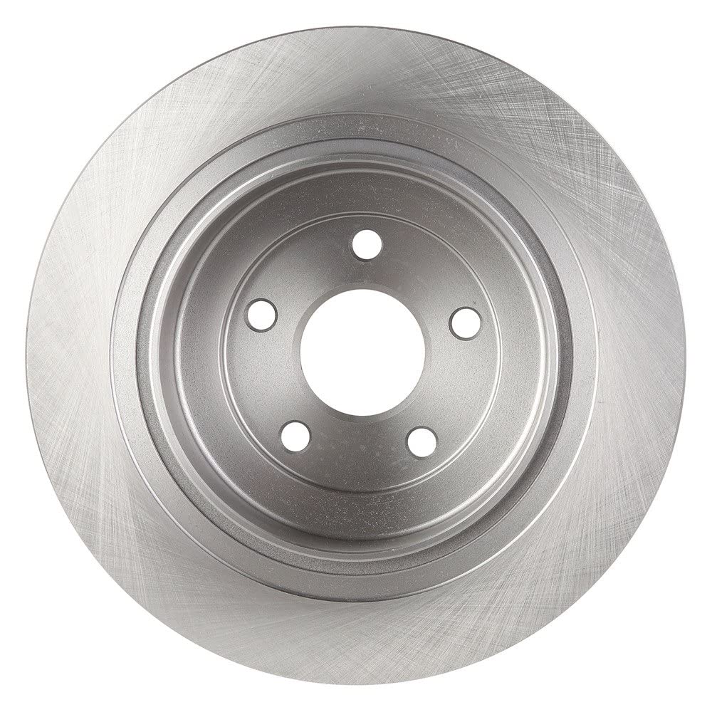 Trq Rear Brake Rotors Set Solid Compatible With 2003-2006 Subaru Baja 2000-2004 Legacy Outback