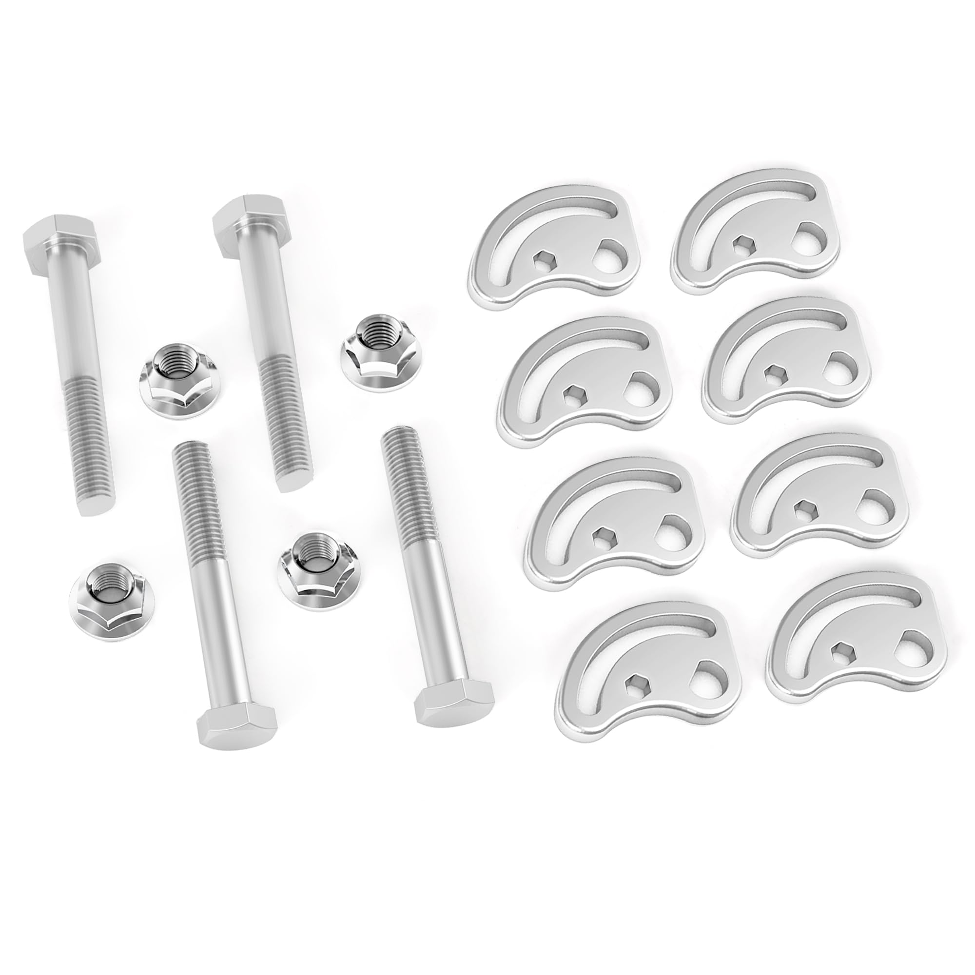 Camber Kit Fit For Chevrolet Silverado Gmc Sierra Express Suburban 1500 2500 Yukon Tahoe Cadillac Escalade Hummer H2, 4Pcs Cambe