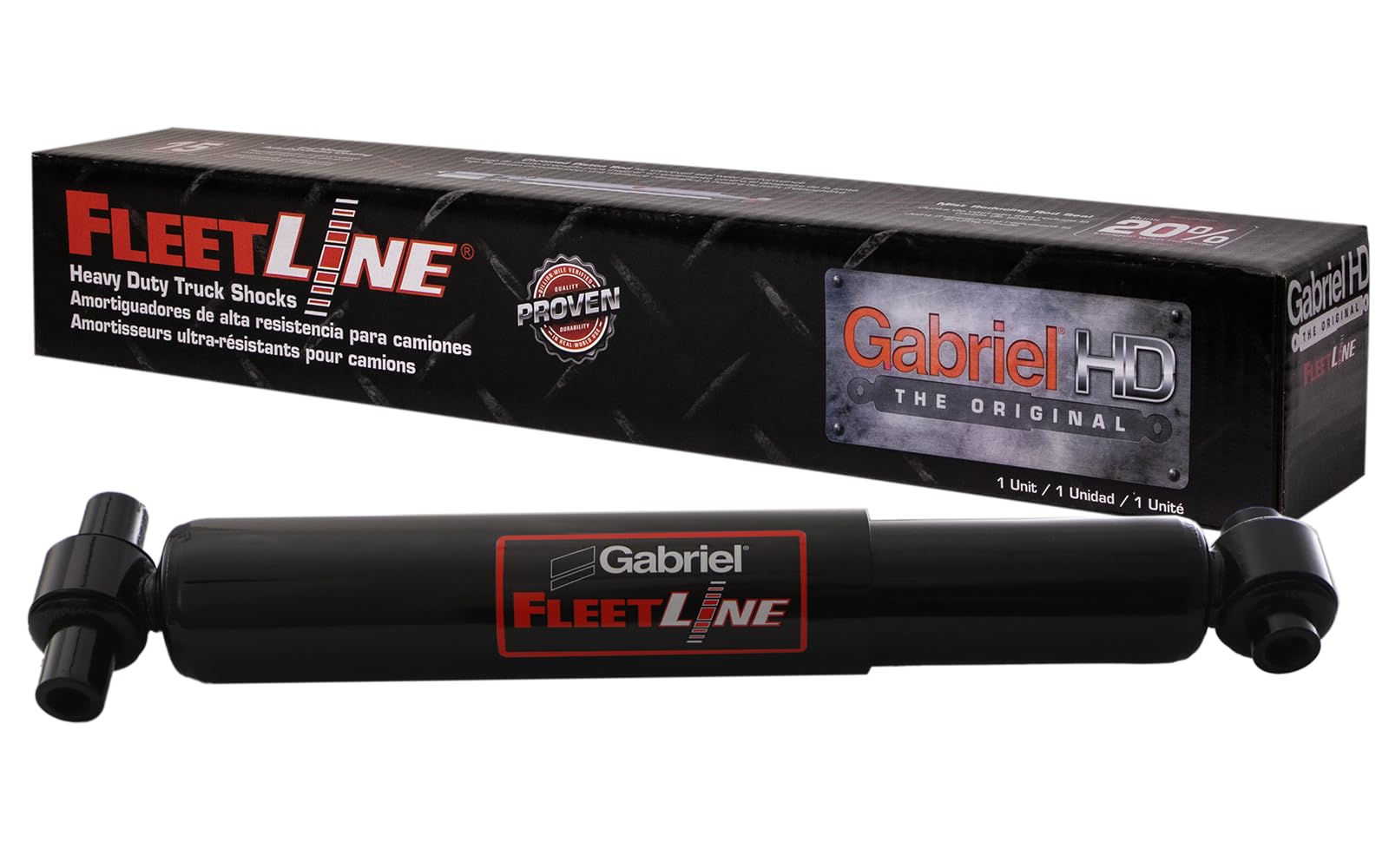 Gabriel 85088 Fleetline Heavy Duty Rear Shock Absorbers For Mack Anthem Chu Cxu; Volvo Vah Vnl Vnr Vnx Vnm Series; Powerhouse Co