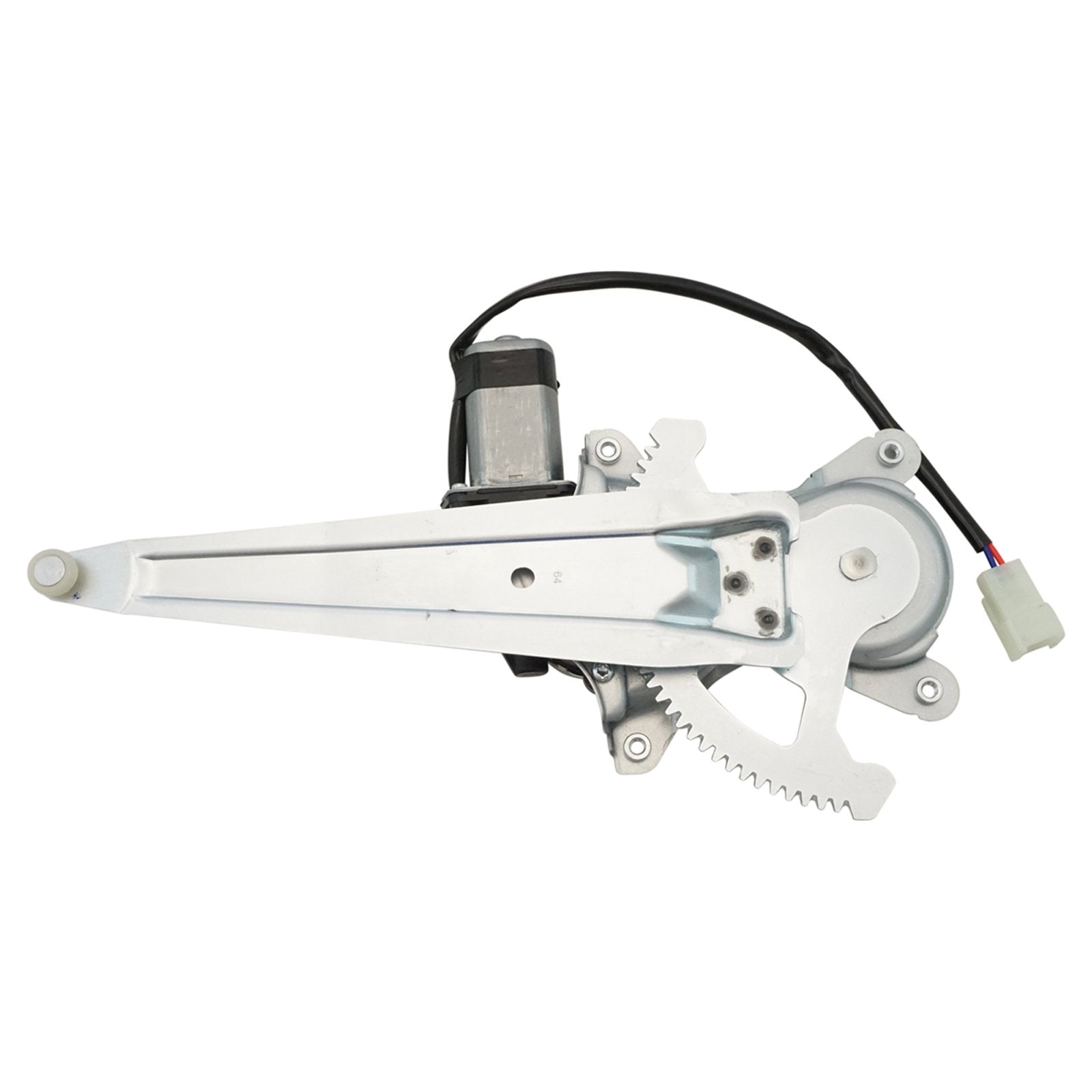 Trq Rear Right Power Window Regulator & Motor Assembly Passenger Side Compatible With 2001-2005 Toyota Rav4 To1551161