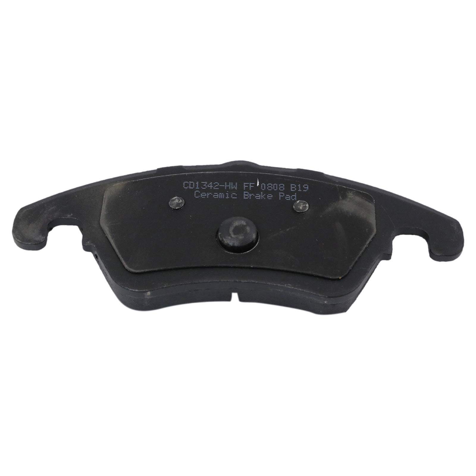 TRQ Front Posi Ceramic Brake Pad Kit Set for Mercedes Benz C250 / C300 / C350 / CLS400 / E250 / E300 / E350 / E400 / E550 / SLK2