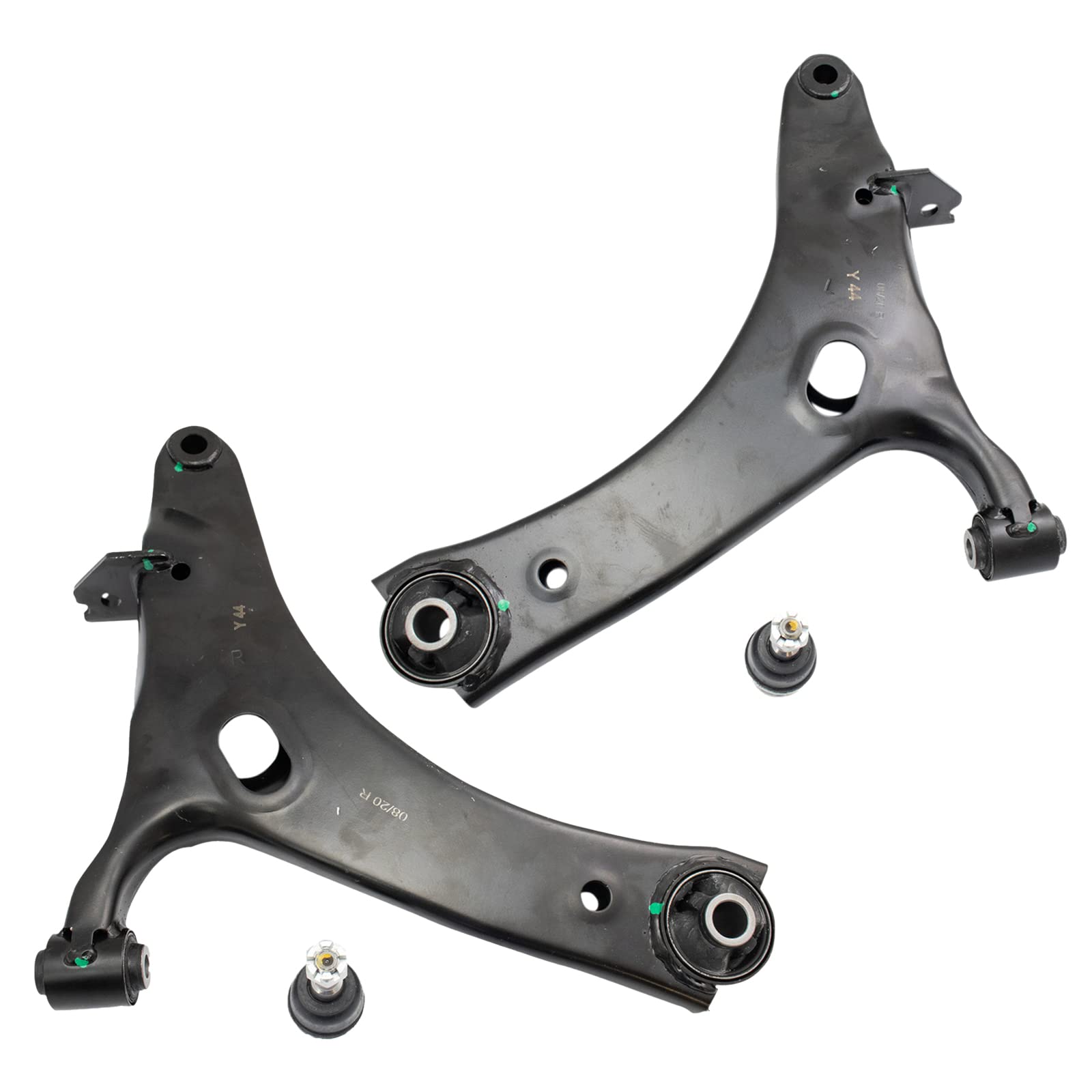 Trq Front Lower Control Arm With Ball Joint Set Compatible With 2016-2017 Subaru Crosstrek 2013-2015 Xv Crosstrek