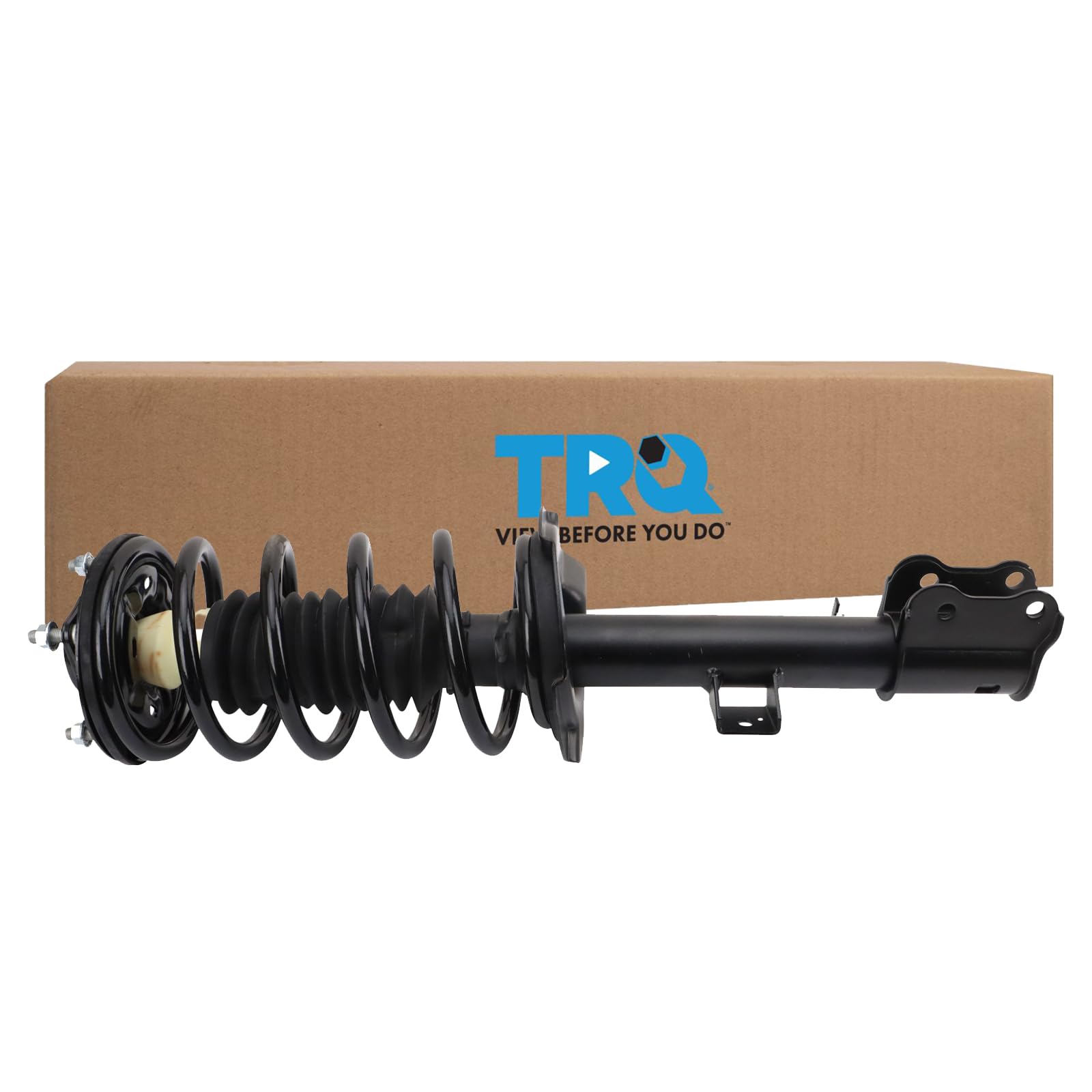 Trq Front Right Complete Strut & Coil Spring Assembly Passenger Side Compatible With 2001-2012 Ford Escape 2001-2011 Mazda Tribu
