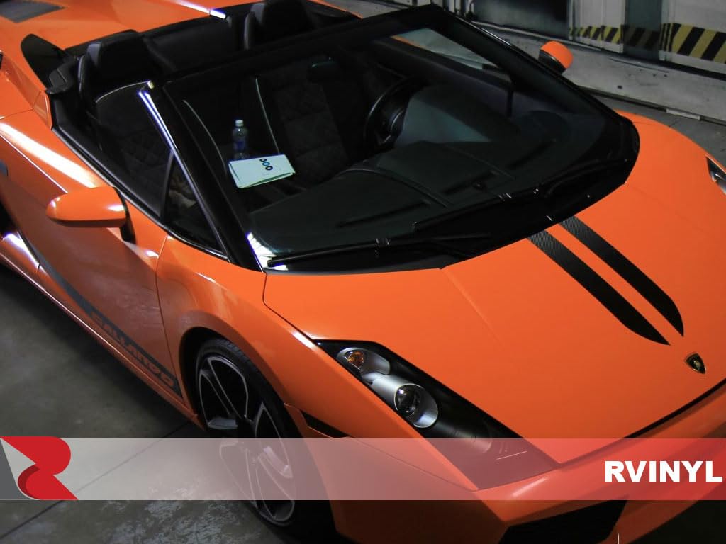 Avery Dennison Sw900 370-O Gloss Orange Supreme Wrapping Film Vinyl Vehicle Car Wrap Sheet Roll - (12'' X 60'' W/Application Car