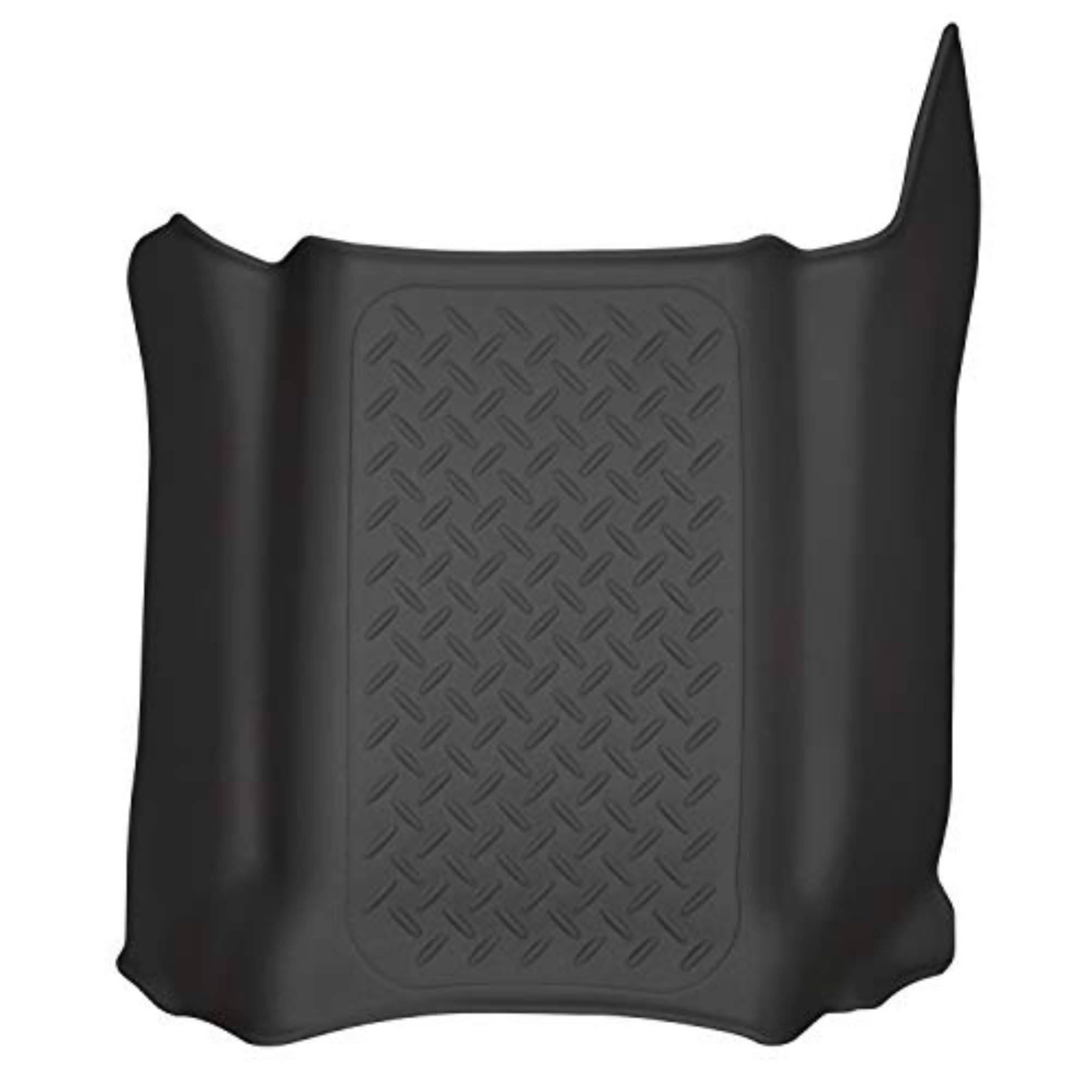 Husky Liners Weatherbeater Floor Mats | Fits 2019-2024 Chevrolet Silverado & Gmc Sierra 1500; 2020-2024 Silverado/Sierra 2500/3500 Crew Cab/Double Cab | Center Hump, 1-Pc Black - 83221