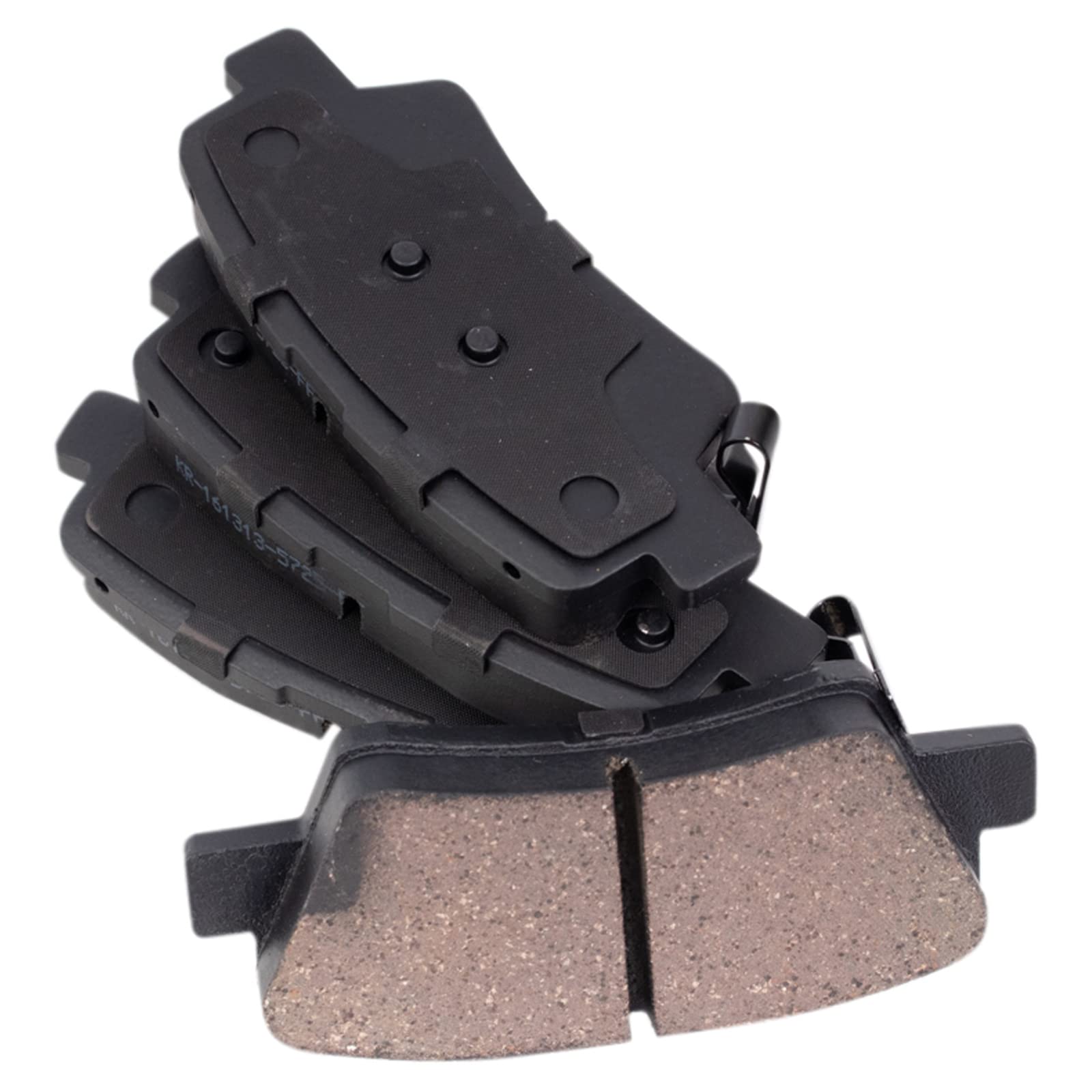 TRQ Rear Brake Pads Ceramic Compatible with 2019-2021 Hyundai Veloster 2019-2022 Kia Forte Niro EV