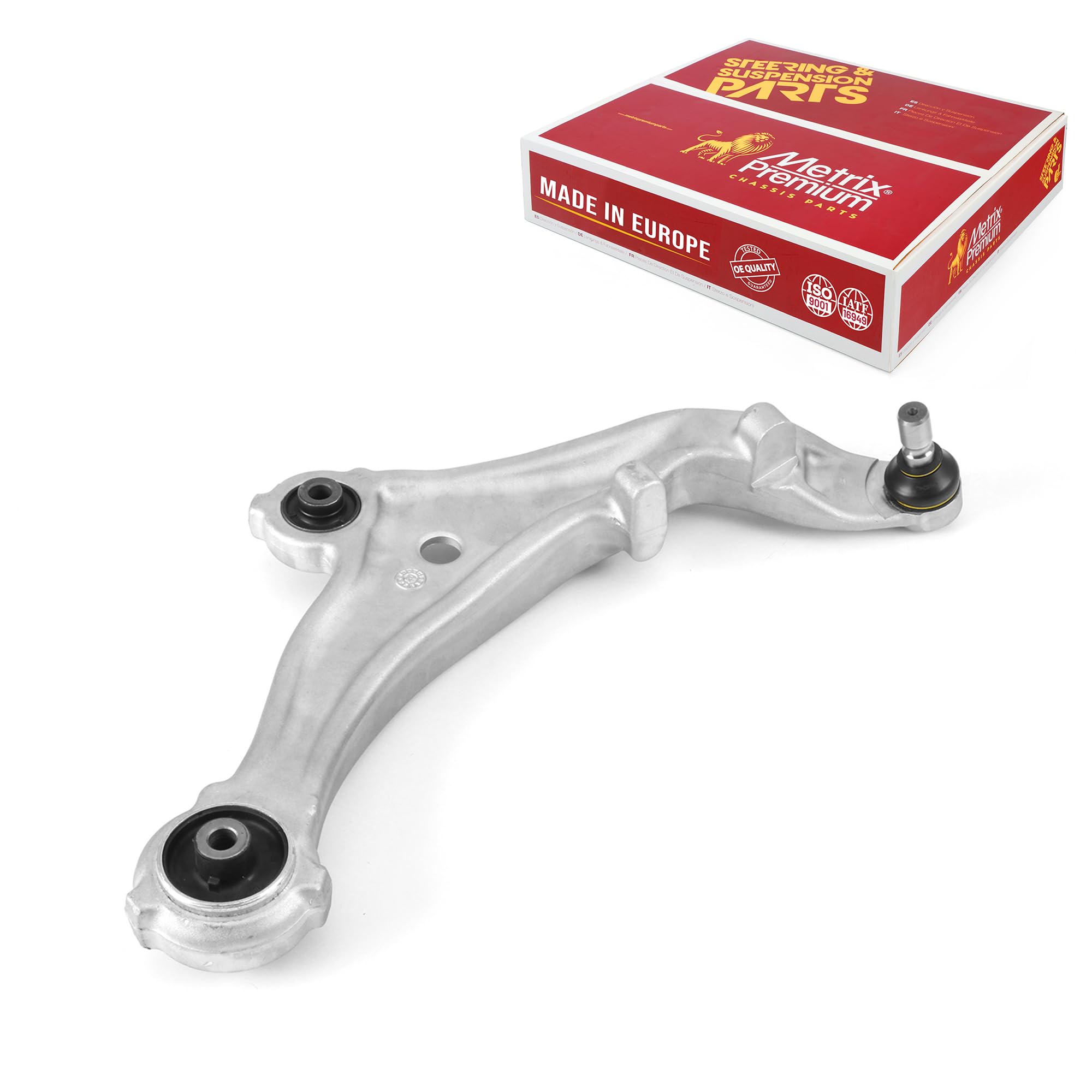 Metrix Premium Chassis Parts - Front Right Lower Control Arm W Ball Joint & Bushing Assembly Fits 2009-2014 Nissan Murano, Repla