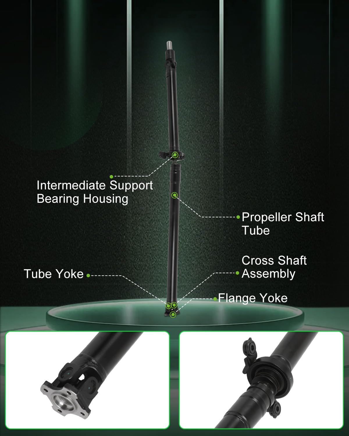 Scitoo?68.5''?Steel Rear Driveshaft Assembly Drive Shaft Prop Shaft Compatible For Subaru Outback 2013-2014,Oe# 946-515 65-7026