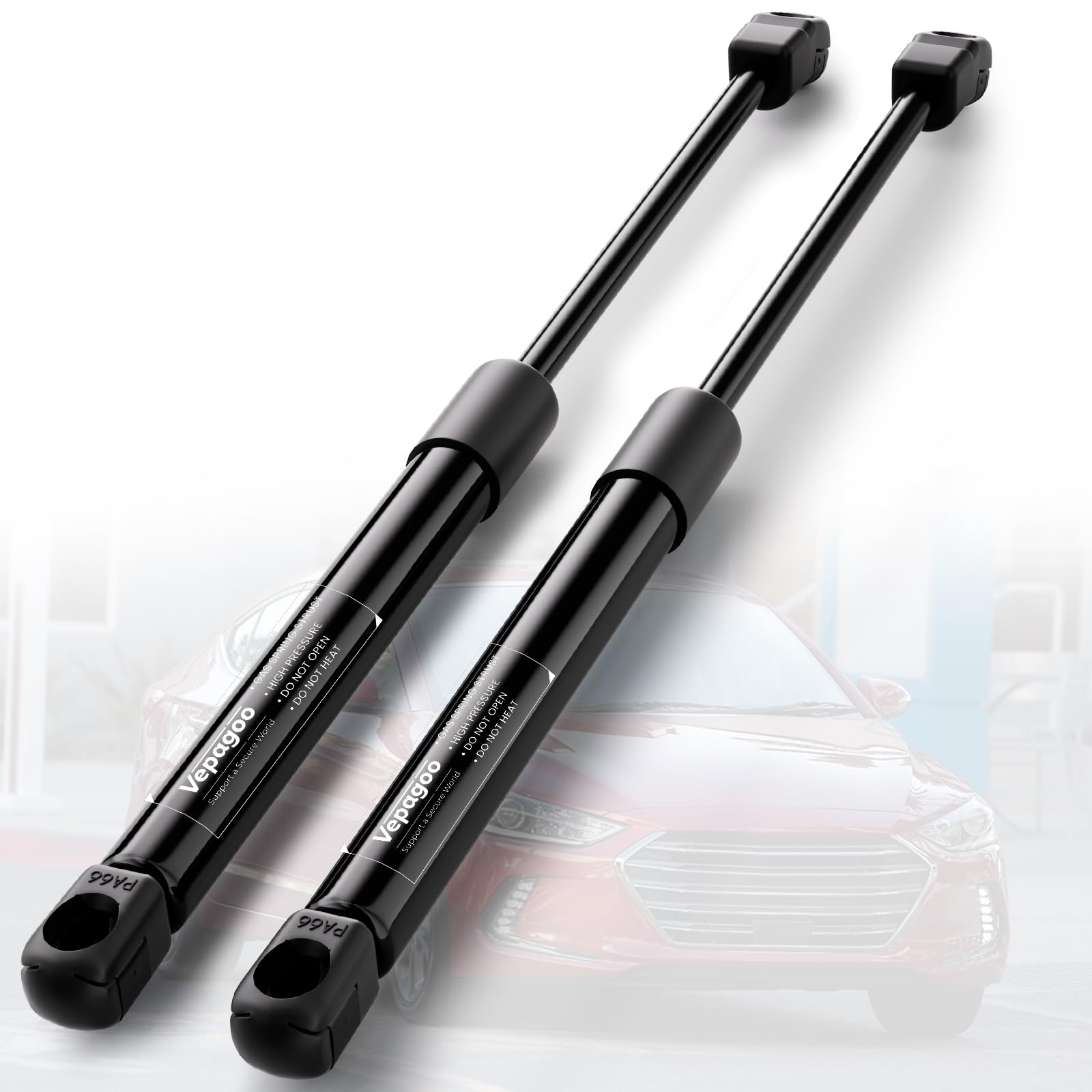 Vepagoo 6799 Rear Hatch Liftgate Tailgate Struts 2013-2017 Hyundai Elantra Gt, Gl Gas Shock Lift Supports Spring, Trunk Hatchbac