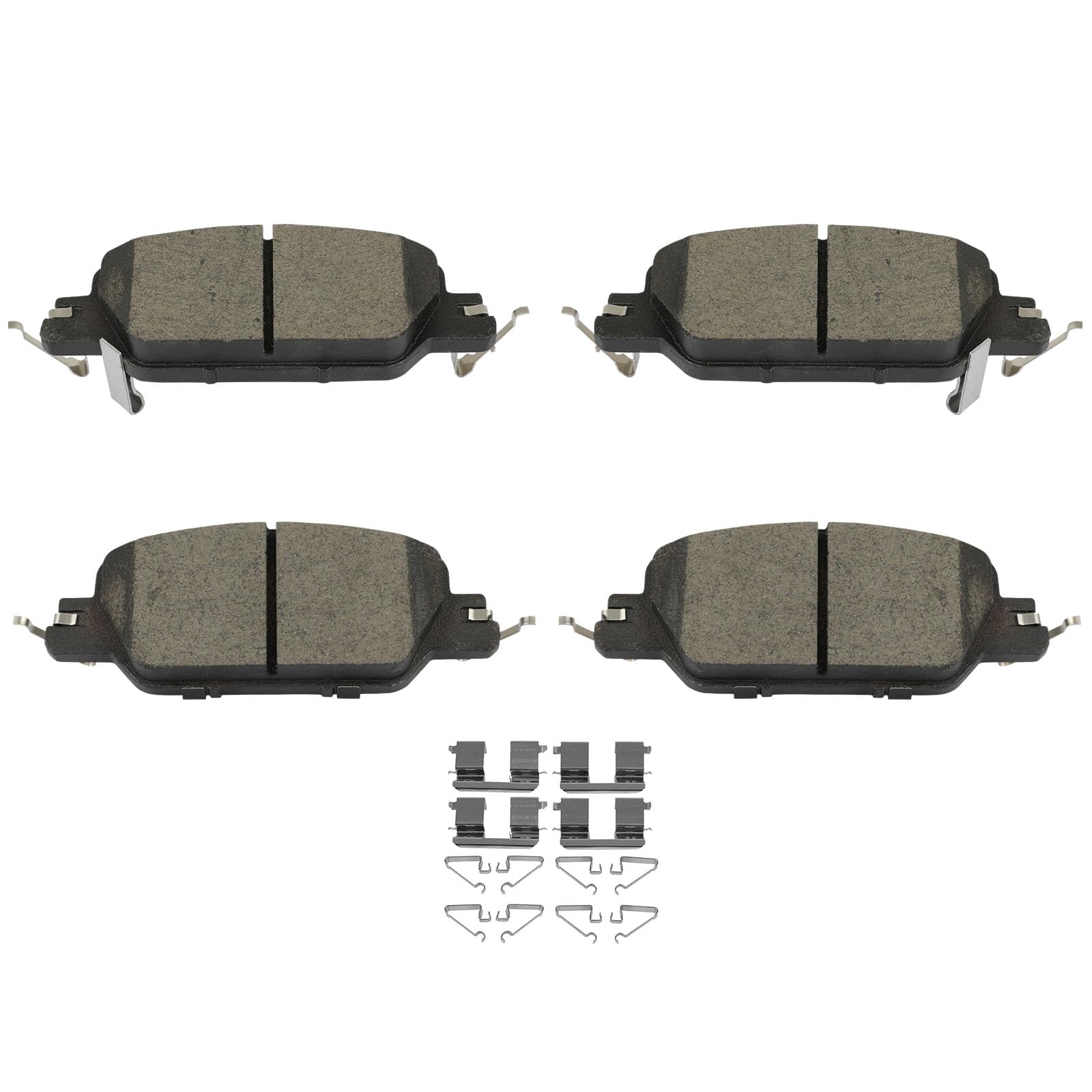 Scitoo D2037 Ceramic Brake Pads Sets Rear W/Hardware Replacement For Honda For Cr-V 2017 2018 2019 2020 2021 2022 2023