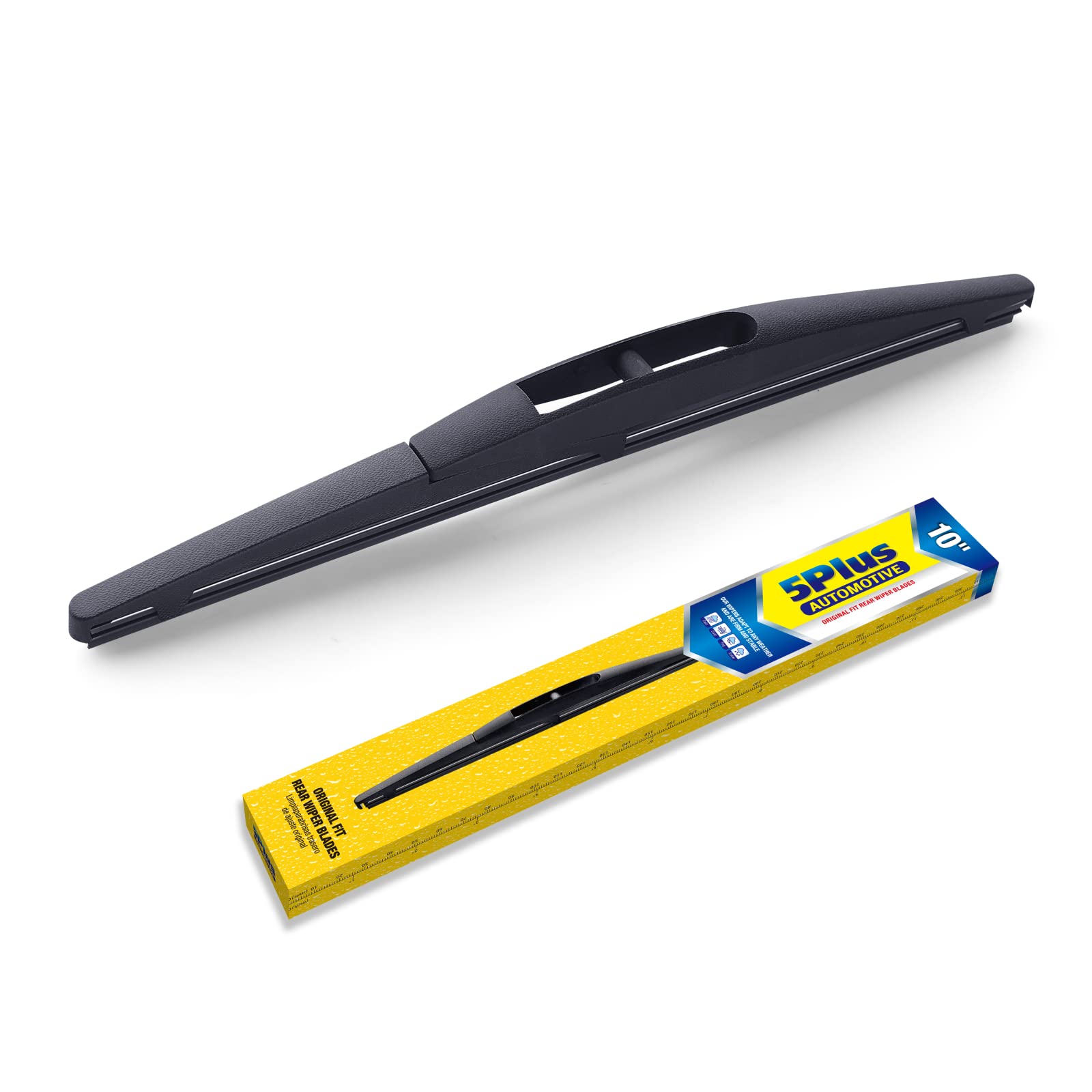 5 Plus Rear Wiper Blade 10 Inch (10-B), Replacement For Honda Hr-V 2022-2016 Crv 2024-2023 /Infiniti Qx56 Qx80 2022-2011 /Leaf 2